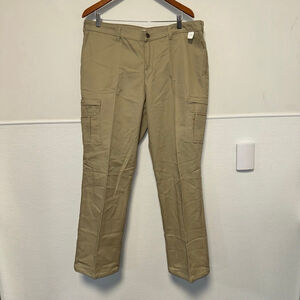 New NWT Women's Dickies Khaki Cargo Pants Size 16 Plus Size